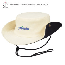 Cowboyhut Cowboy Bucket Hat Jägerhut Jäger Bucket Hat mit Schnur und Stopper Safarihut Panamahut